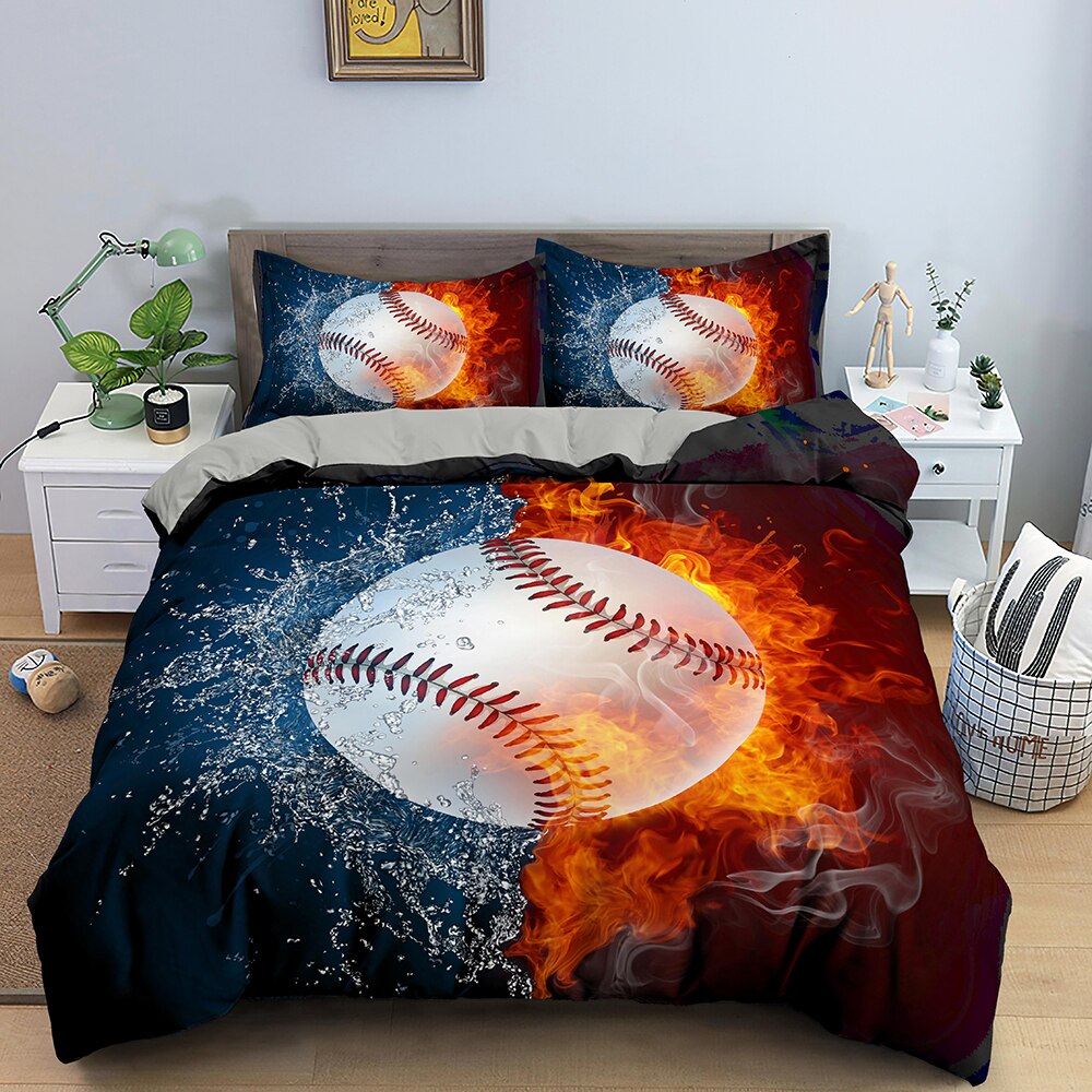 Vesi Ja Tuli Baseball Pussilakana