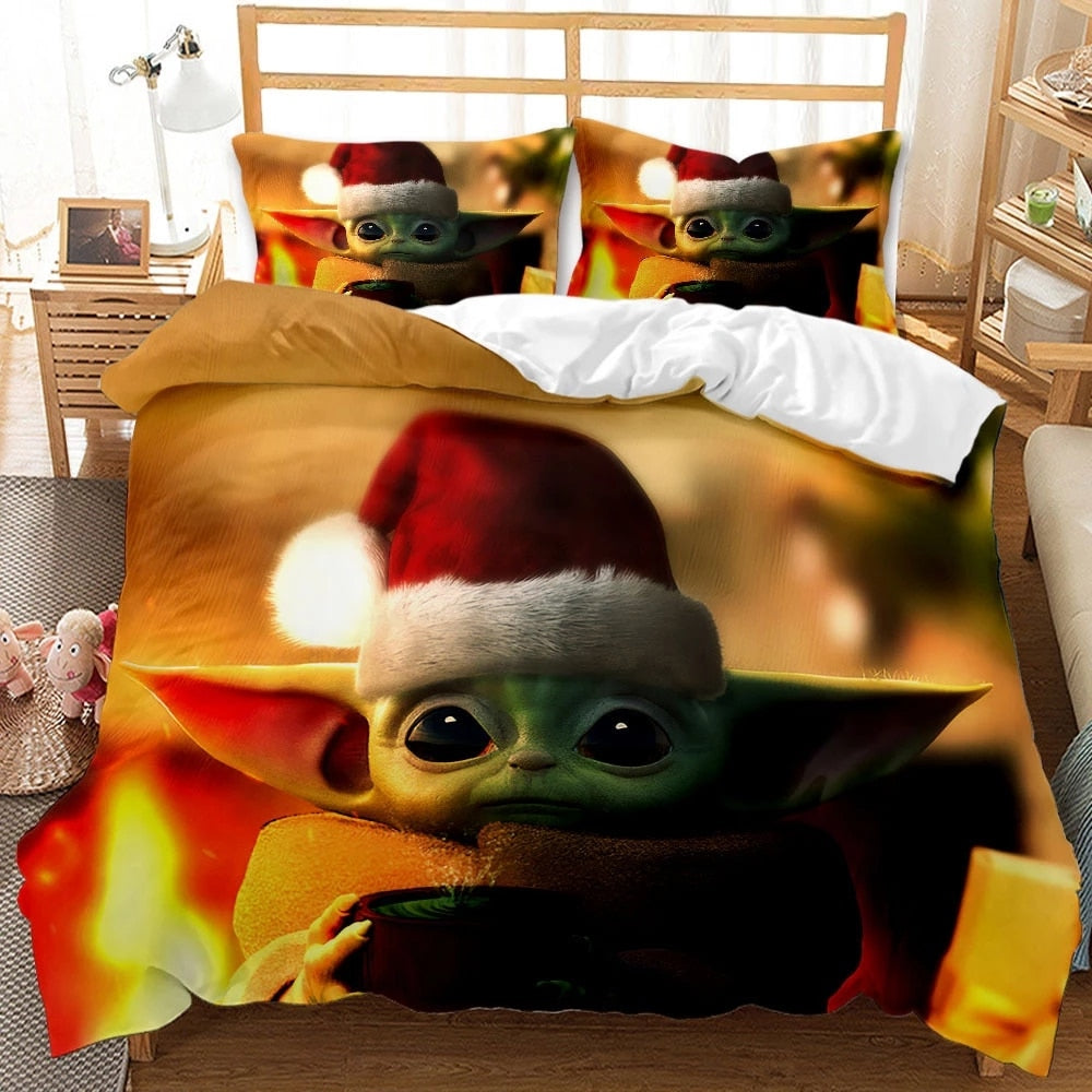 Baby Yoda Joulupussilakana