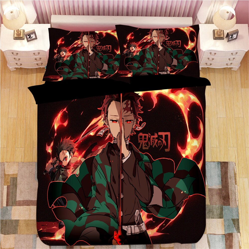 Demon Slayer Tanjiro Fire Pussilakana
