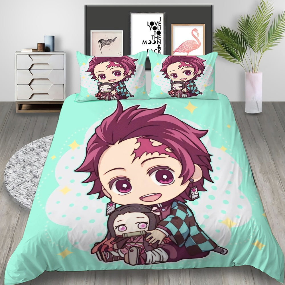 Demon Slayer Vihreä Pussilakana Tanjiro Doll