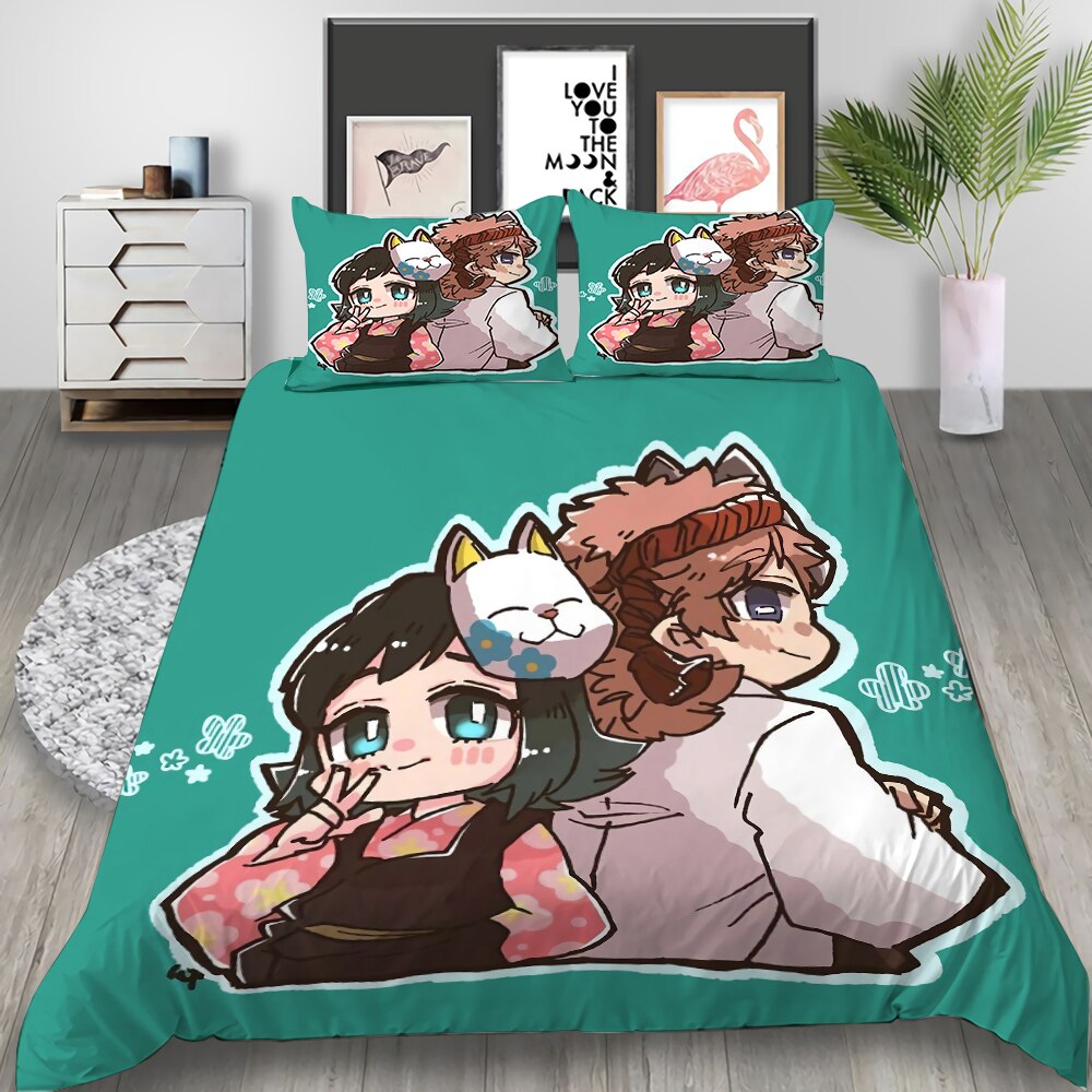 Demon Slayer Vihreä Pussilakana