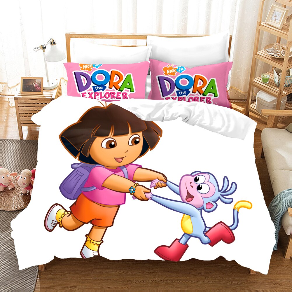 Dora The Explorer Ja Boots Dancing Pussilakana