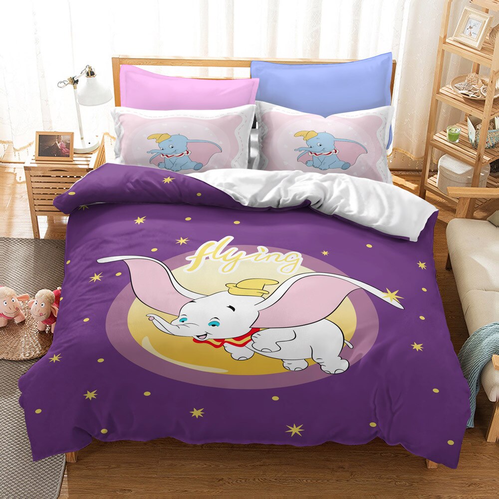 Dumbo Purple Stars Pussilakana