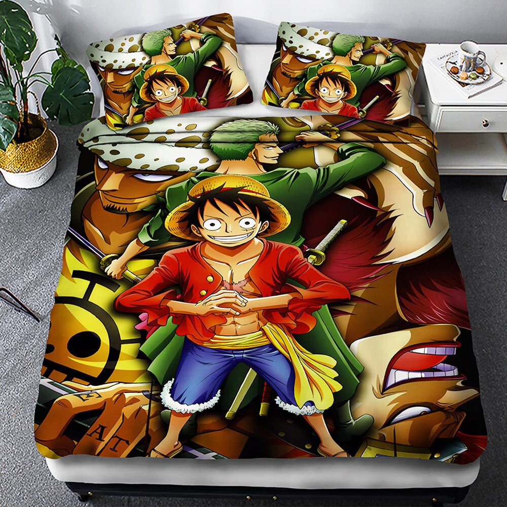 Yksiosainen Pussilakana Zoro Ja Luffy