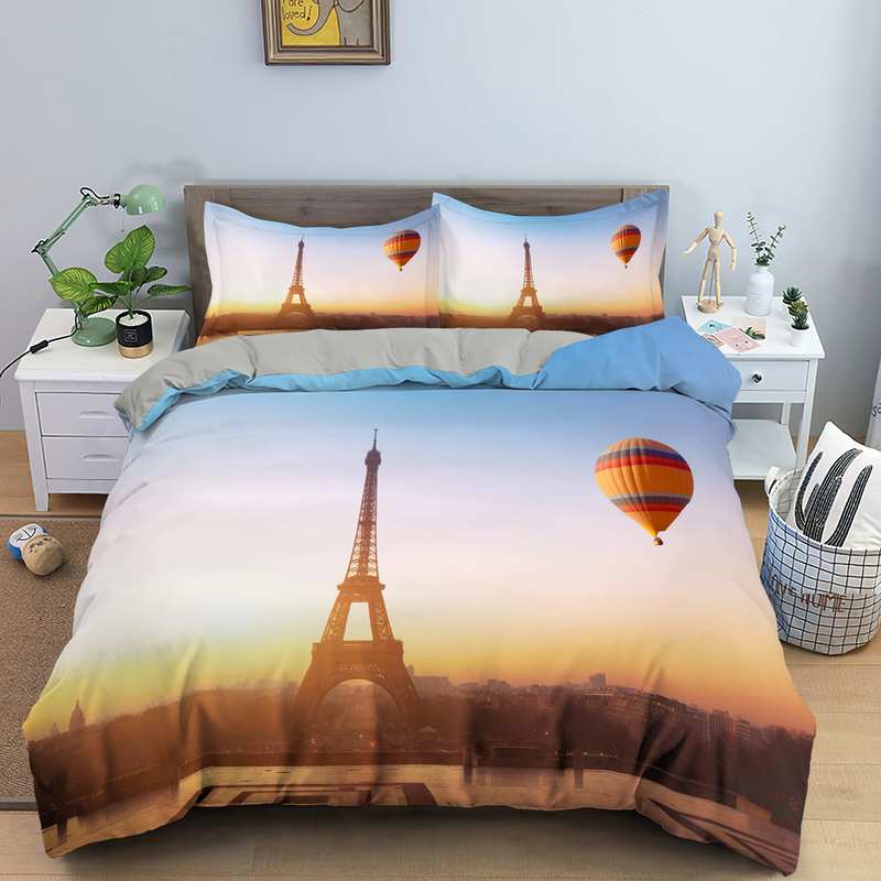 Eiffel-Torni Ja Kuumailmapallopussilakana