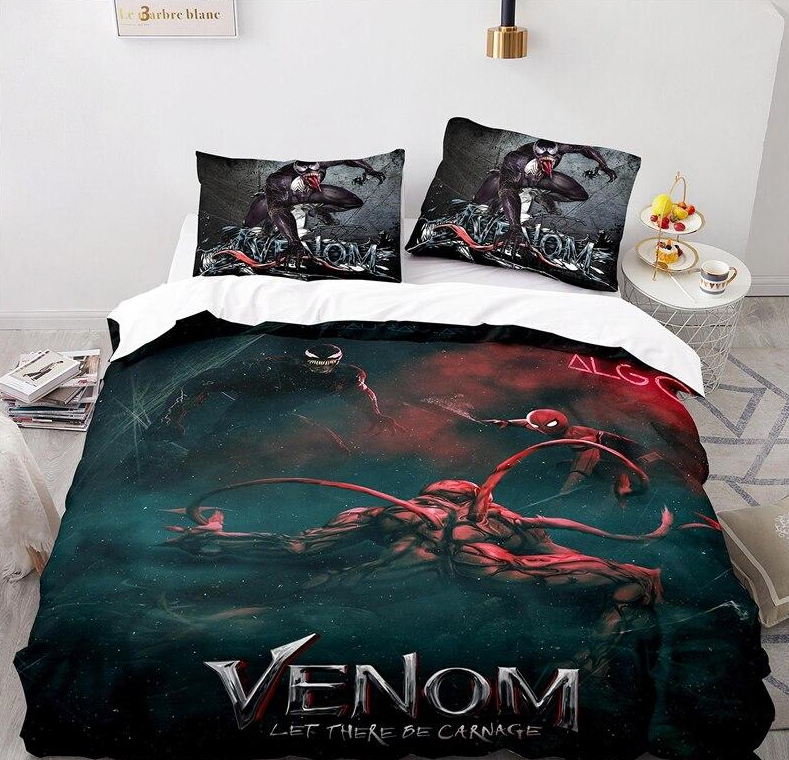 Venom, Spider Man Ja Carnage Pussilakana