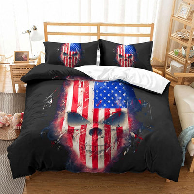 Vintage American Skull Pussilakana