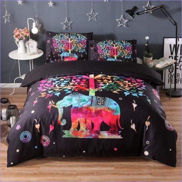 Bohemian Elephant Pussilakana Monivärinen
