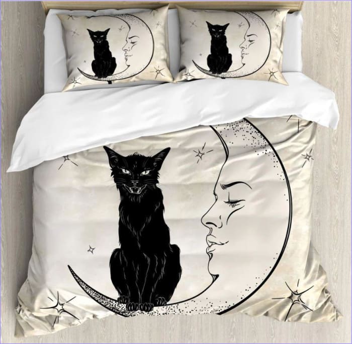 Black Cat Moon Pussilakana