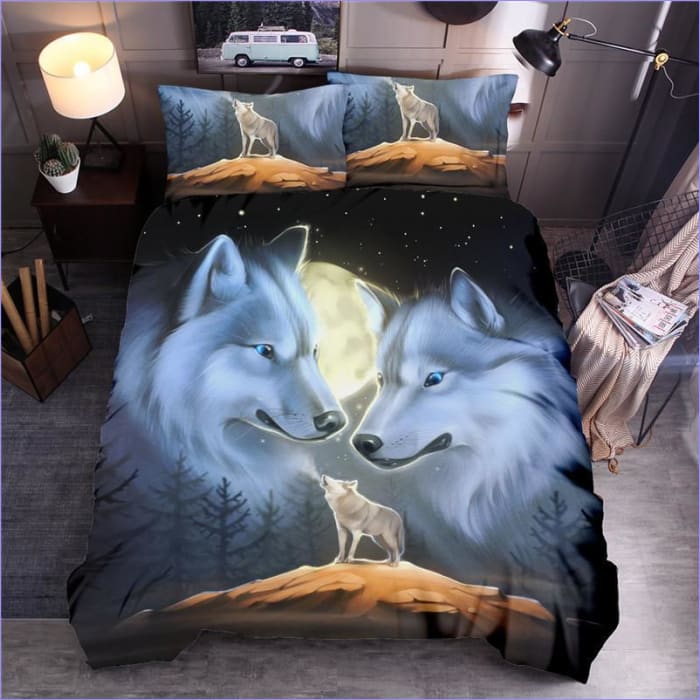 Wolf Dog Pussilakanan Piirustus