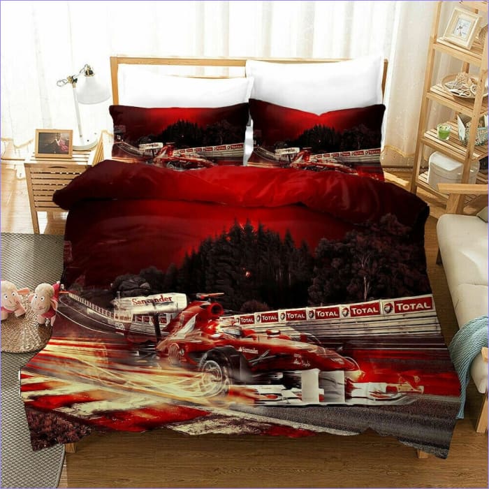 Ferrari Red Formula 1 Pussilakana