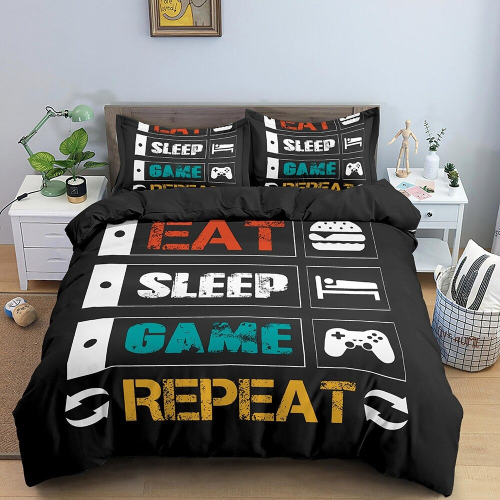 Gamer Eat Sleep Game Pussilakana