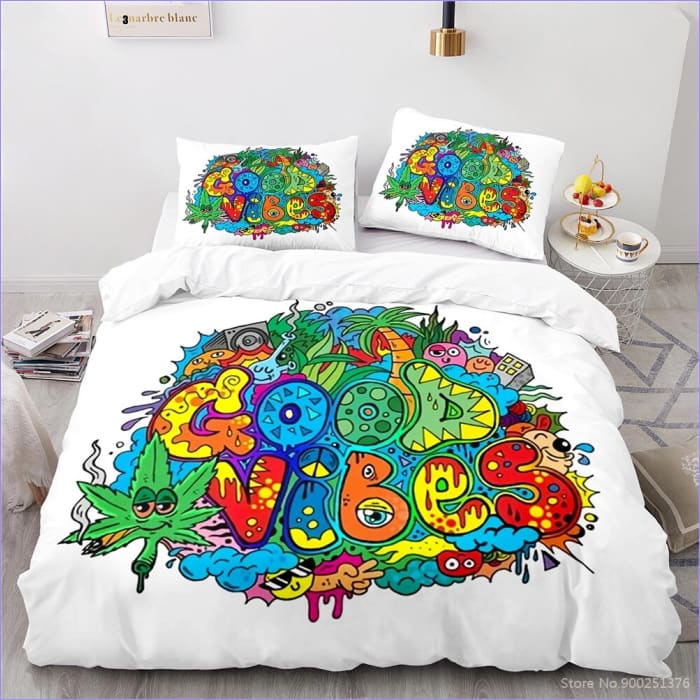 Good Vibes Graffiti Pussilakana