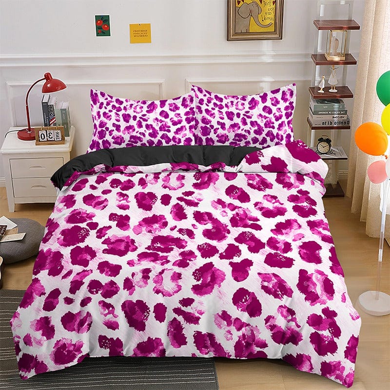 Pinkki Leopardi Pussilakana