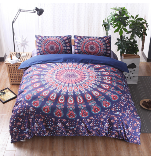 Midnight Blue Mandala Pussilakana
