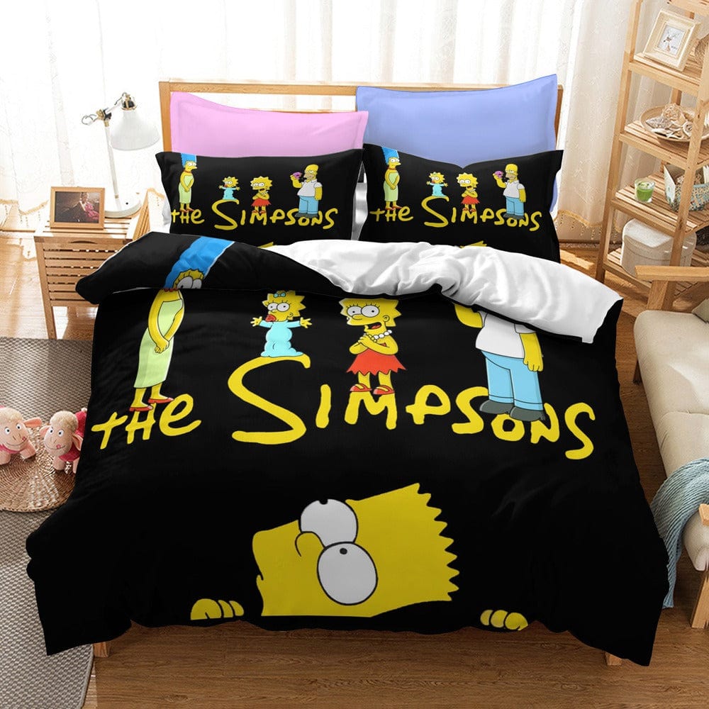 Musta Pussilakana Simpson 1 Henkilölle