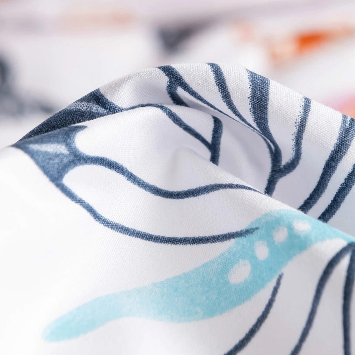 Monivärinen Butterflies Pussilakana