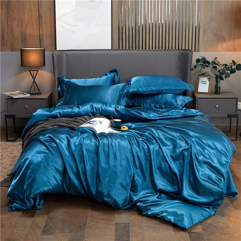 Duck Blue Polycotton Pussilakana