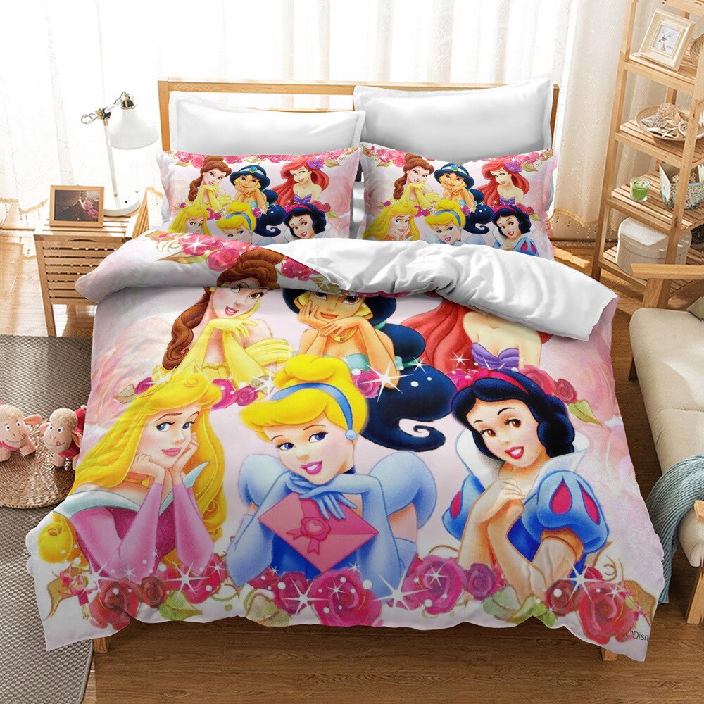 Disney Princess -Pussilakana Vaaleanpunainen