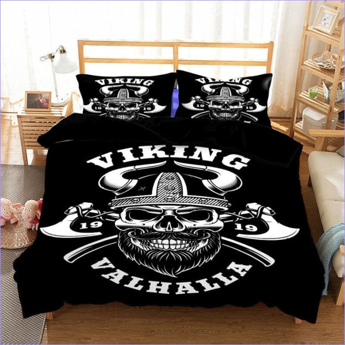 Viking Skull Pussilakana