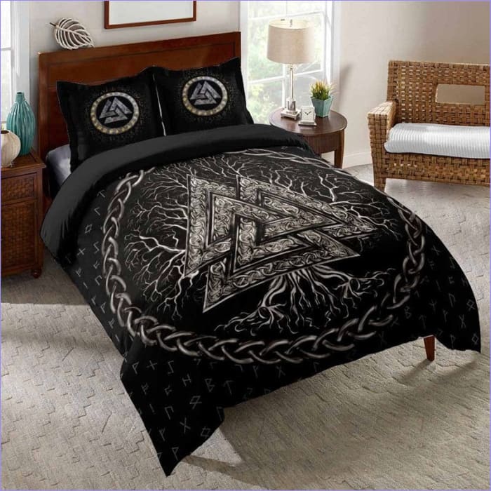 Viking Valknut Pussilakana