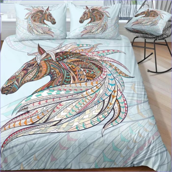 Hevoskuvioinen Pussilakana 140x200