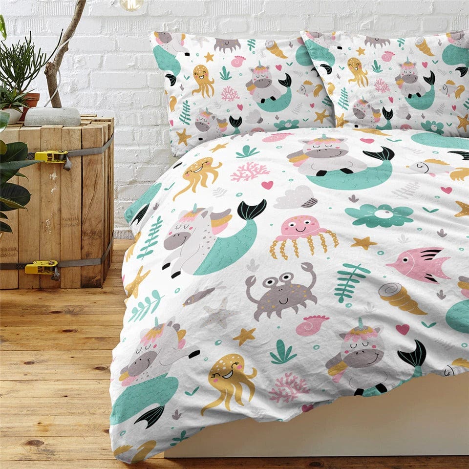 Yksisarvinen Painettu Peitto