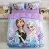 Anna Ja Elsa Violetti Vuodevaatteet Setti