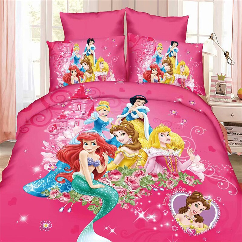 Disney Princess -Vuodevaatteet Pink Castle