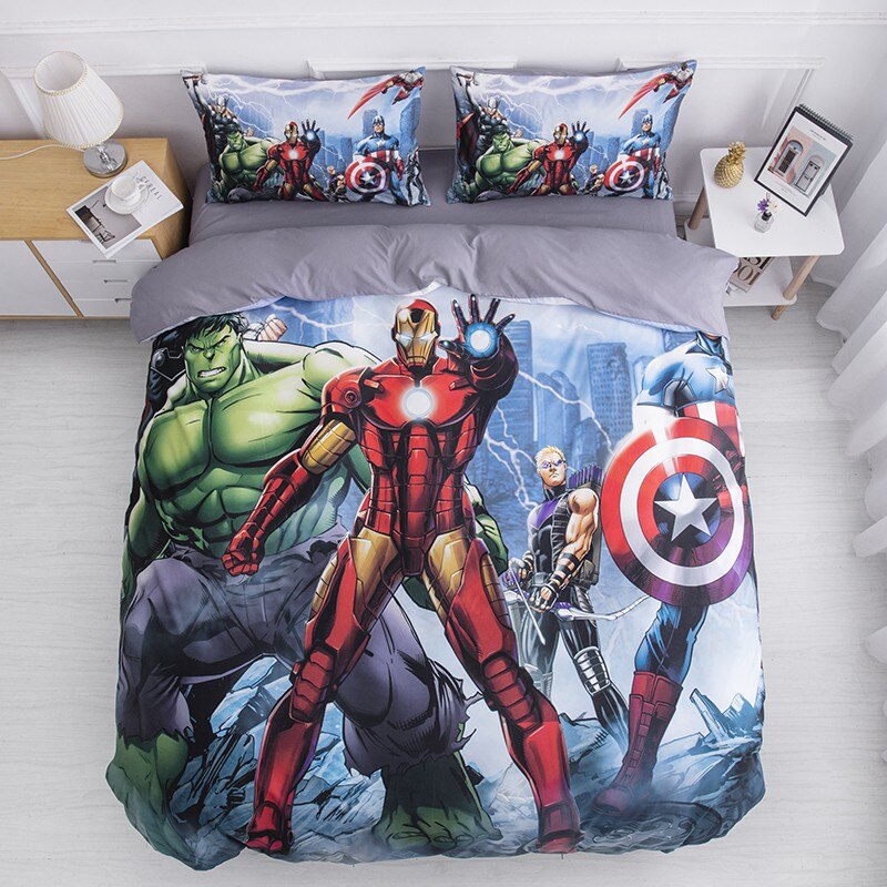 Avengers Vuodevaatteet Valmiina Taisteluun