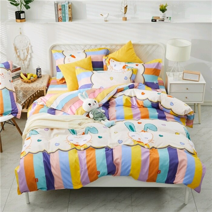 Scandinavian Rainbow Vuodevaatteet Setti