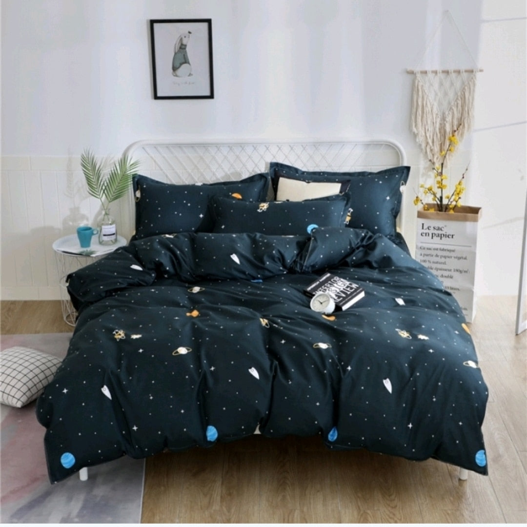 Scandinavian Night Black Vuodevaatteet Setti