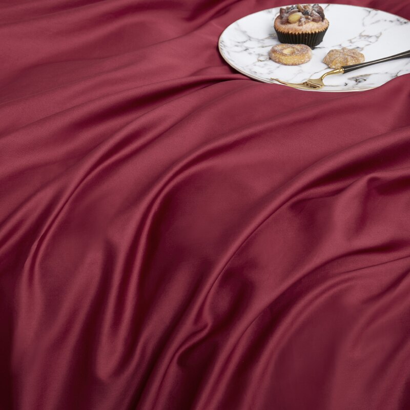 100 % Puuvillaa, Tavallinen Vuodevaatteet, Punainen