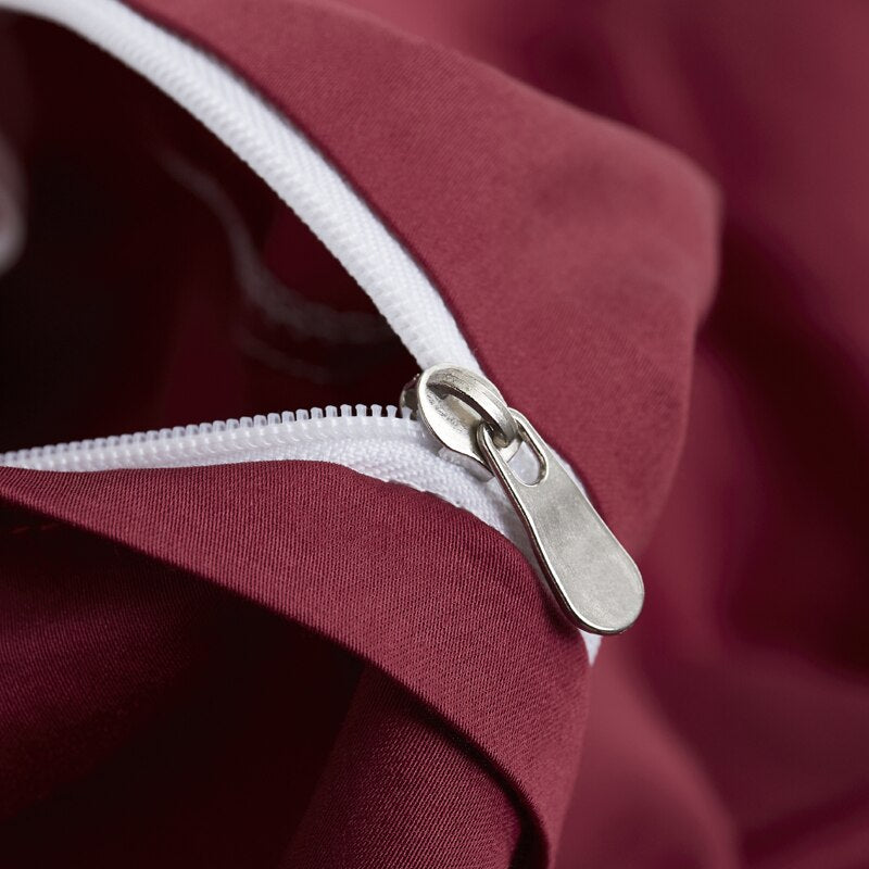 100 % Puuvillaa, Tavallinen Vuodevaatteet, Punainen