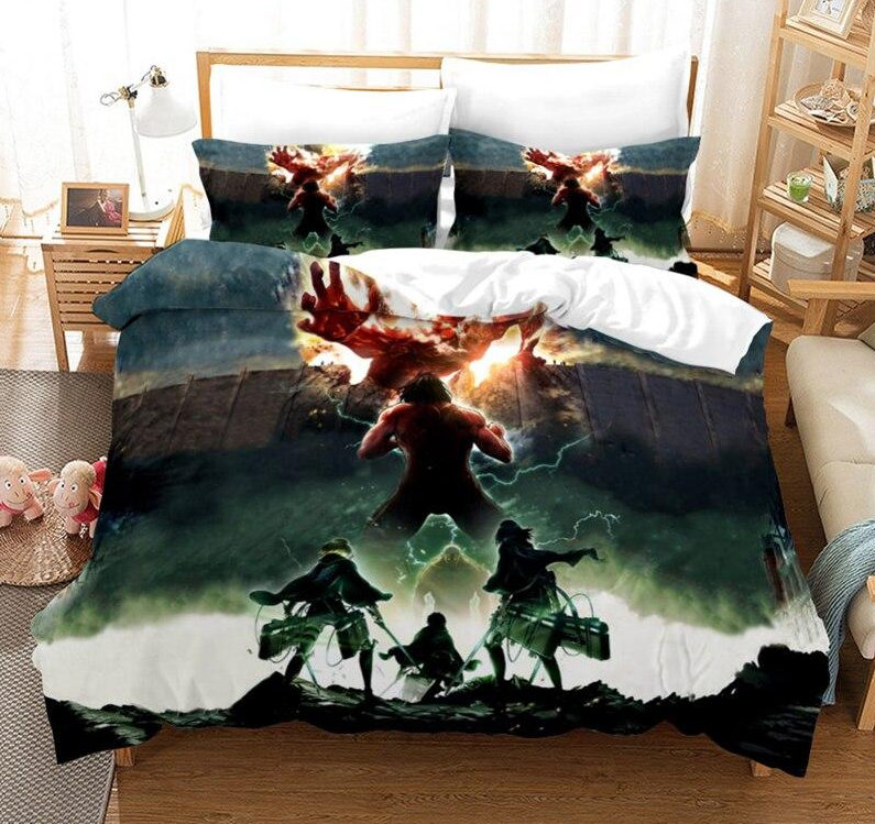 Pussilakanan Hyökkäys Titanin Tuhoamaan Seinään