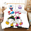 Donald And Daisy Duck Lovers Valkoinen Pussilakana