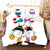 Donald And Daisy Duck Lovers Valkoinen Pussilakana