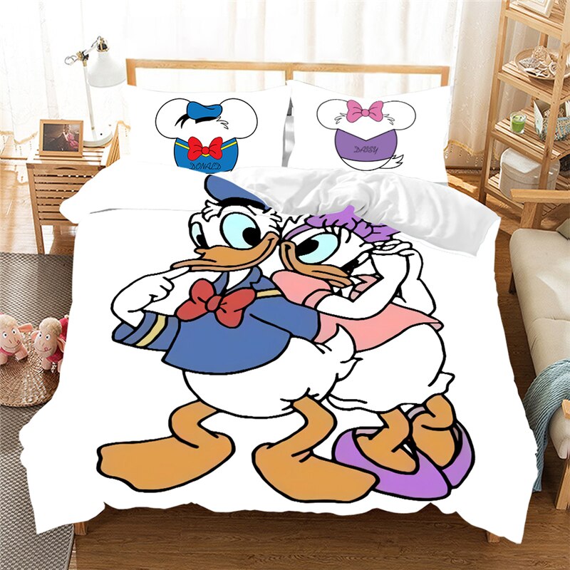 Donald Ja Daisy Valkoinen Pussilakana