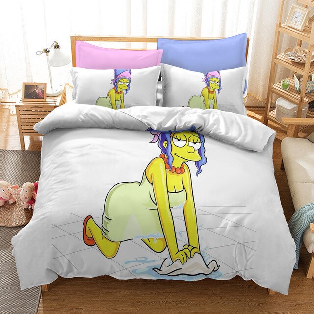 Valkoinen Pussilakana Simpsons Marge