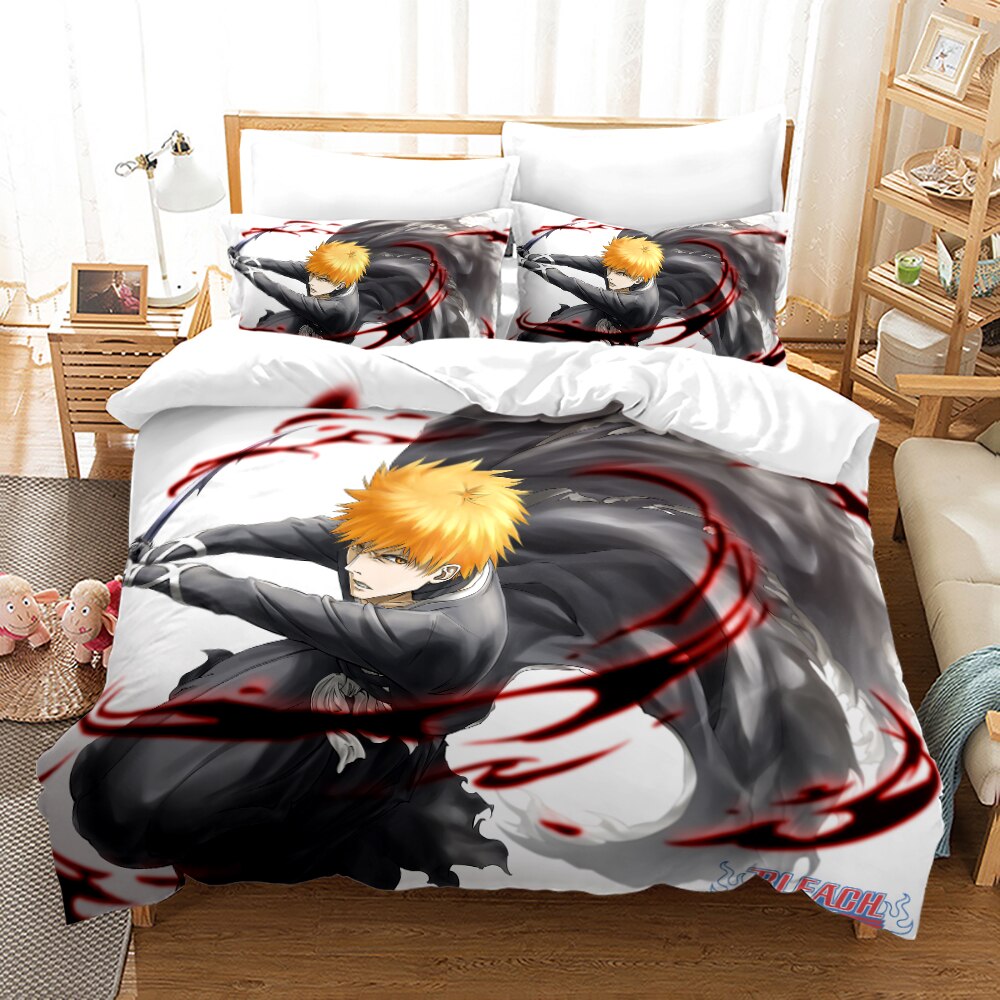 Bleach Ichigo Black And Blood White Pussilakana