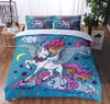 Maaginen Unicorn Blue Pussilakana