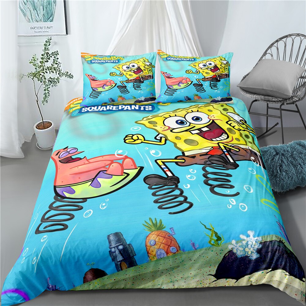 Sponge Bob Ja Patrick Jump Pussilakana