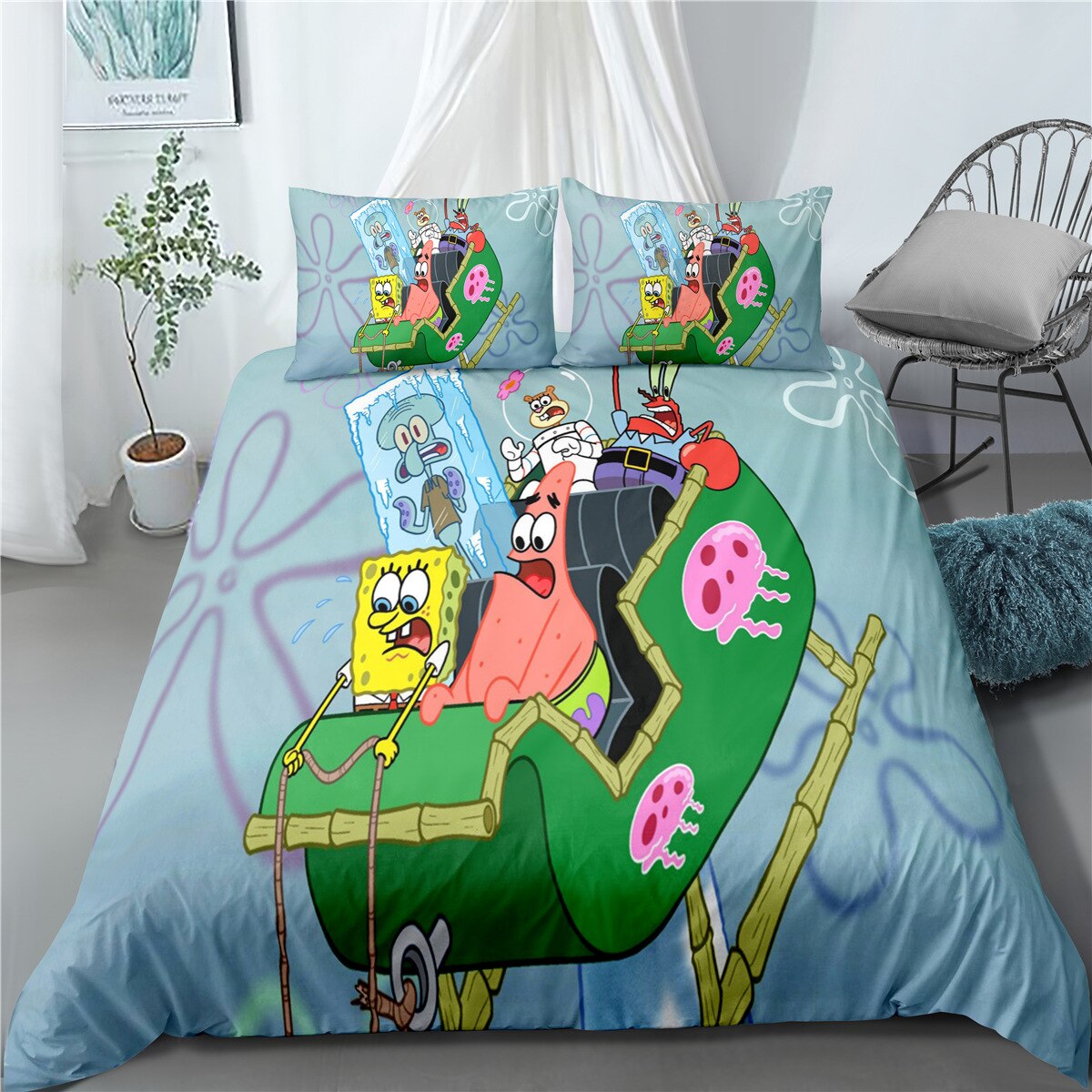 Spongebob Sleigh Pussilakana