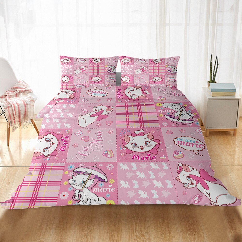 Pink Squares Pussilakana Aristocats Marie