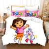 Dora The Explorer Ja Valkoiset Tossut Pussilakana