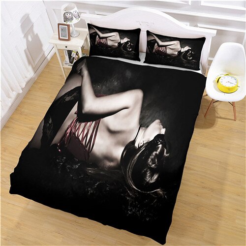 Seksikäs Nainen Alusvaatteissa Pussilakana