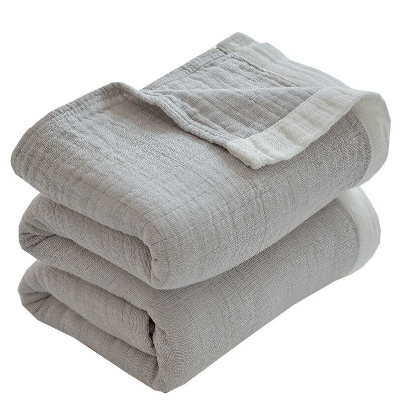 Vaaleanharmaa Puuvillainen Pussilakana