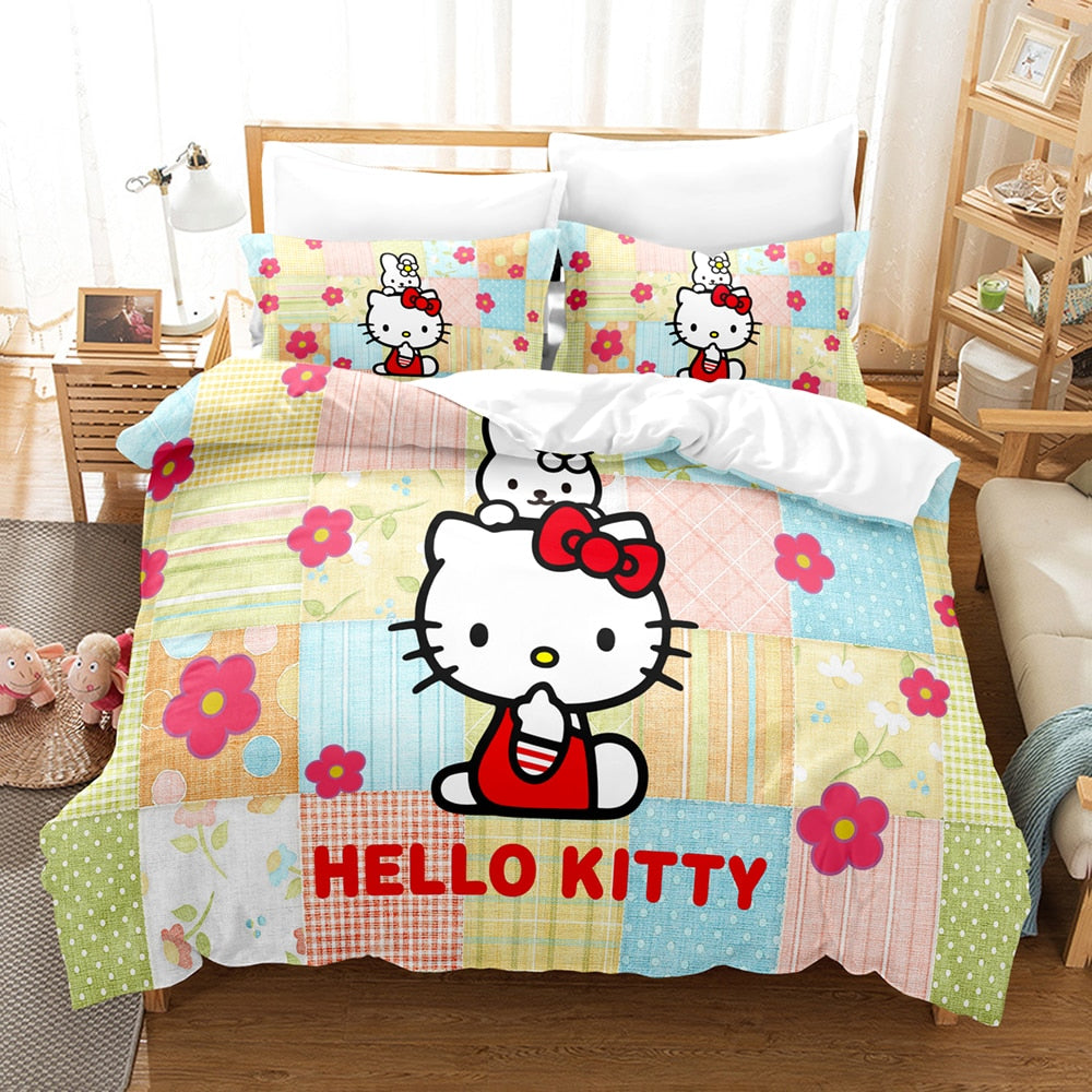 Hello Kitty Patchwork Pussilakana