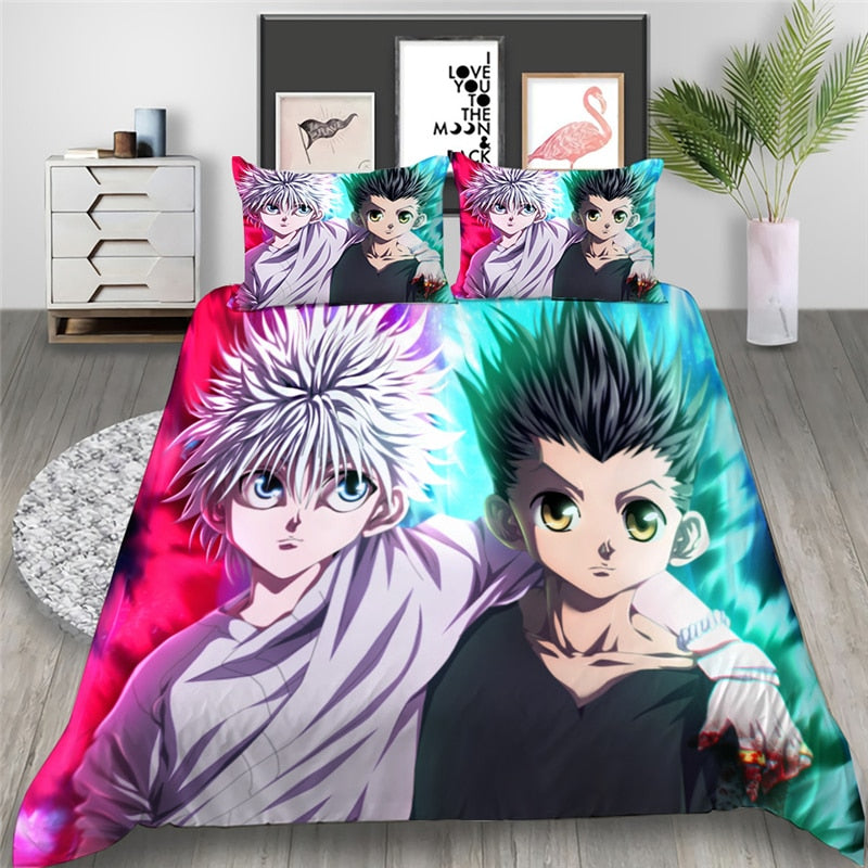 Hunter X Hunter Gon Freecss Ja Killua Zoldick Pussilakana