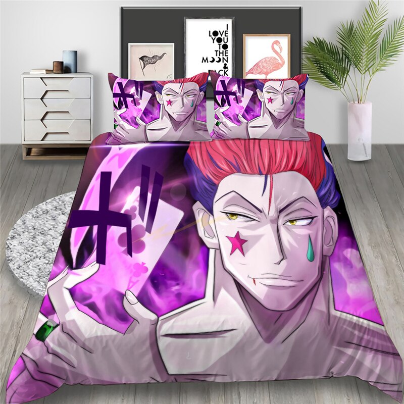 Hunter X Hunter Hisoka Violetti Pussilakana